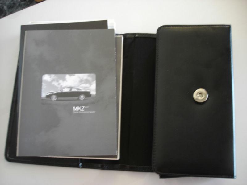 2007 lincoln mkz owners manual and case