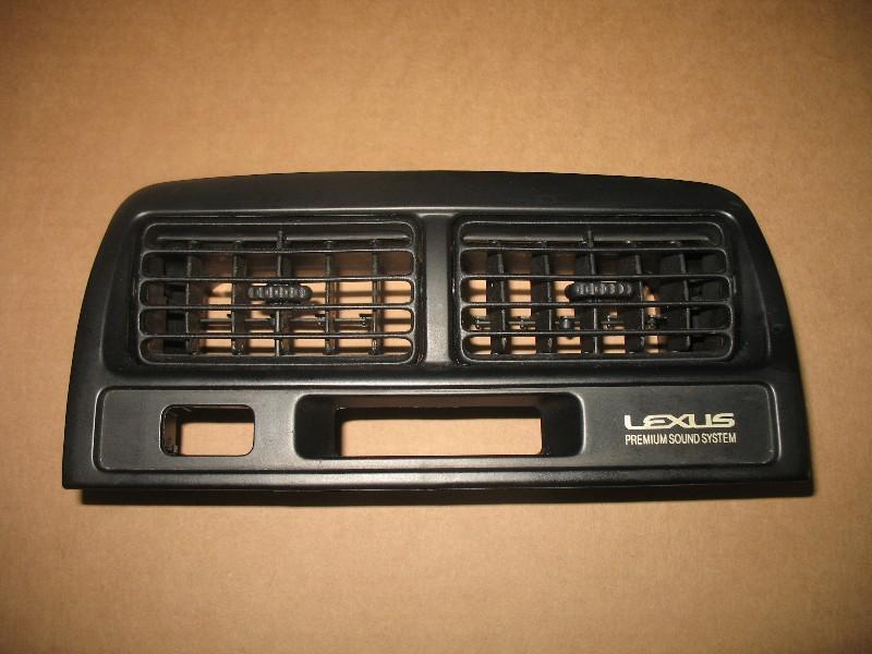 1997 1998 1999 2000 2001 lexus es300 center dash trim air ac a/c heat vent vents