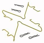 Carlson 13003 front disc hardware kit