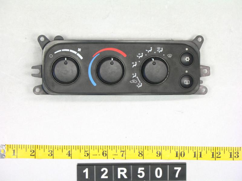 04 ram 1500 temperature climate control ac heat unit panel switch 12r507