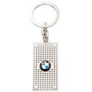 Bmw perforated key ring