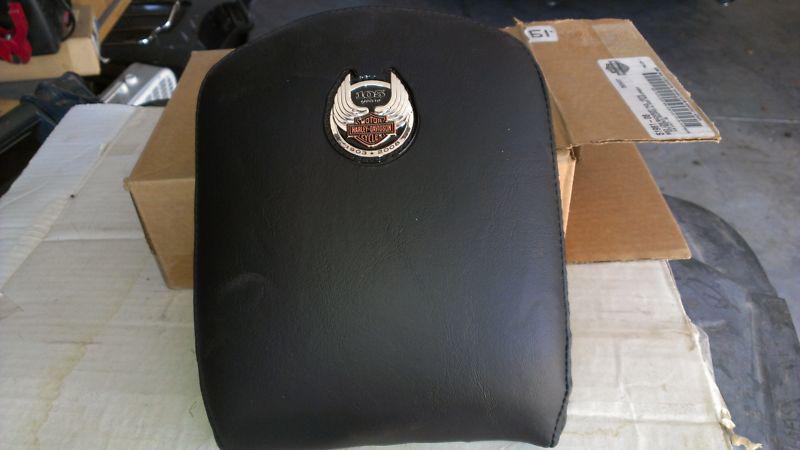 Harley davidson 105th annivesery backrest pad for low sissy bar 51981-08