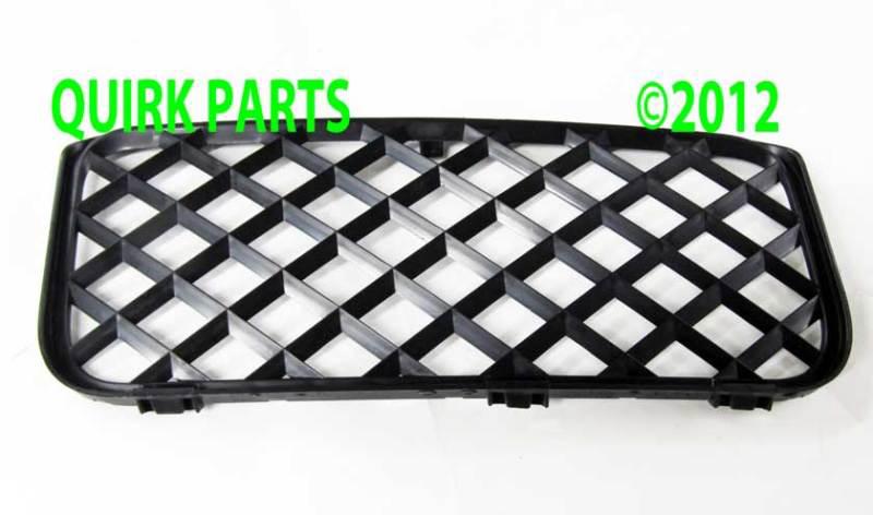 2006-2007 vw volkswagen touareg  driver side front bumper grille replacement oem