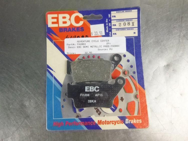 Ebc motorcycle brake pad ebc fa208x new