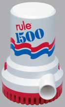 Rule industries 500gph non-automatic large 12 volt bilge pump 02