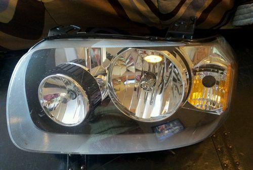 Oem 2006-2007 ford escape left headlight, one 7l8z13008dcp headlamp lh