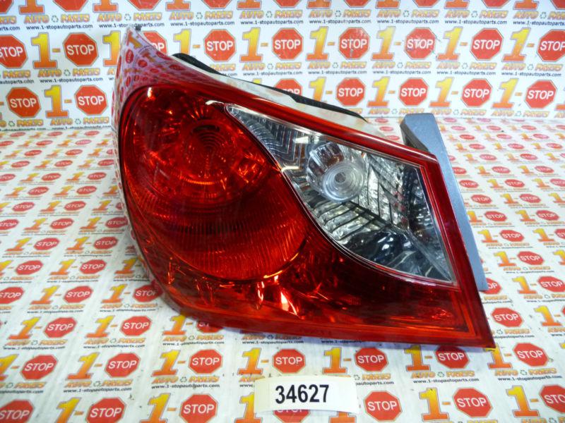 2011 2012 hyundai sonata driver/left side tail light lamp oem