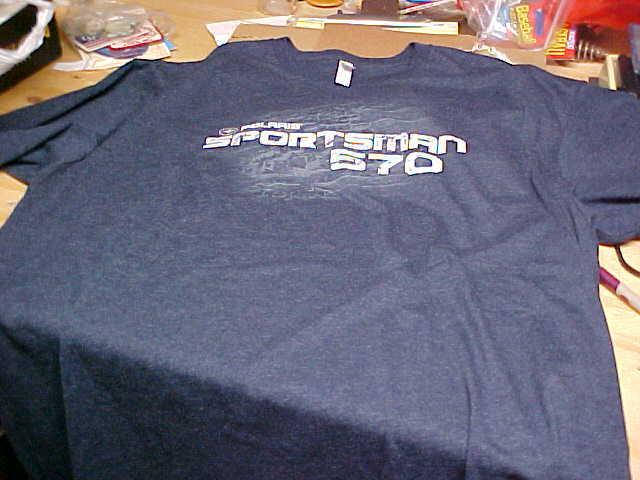 Vintage polaris sportsman 570 next level shirt xxl cotton polyester new