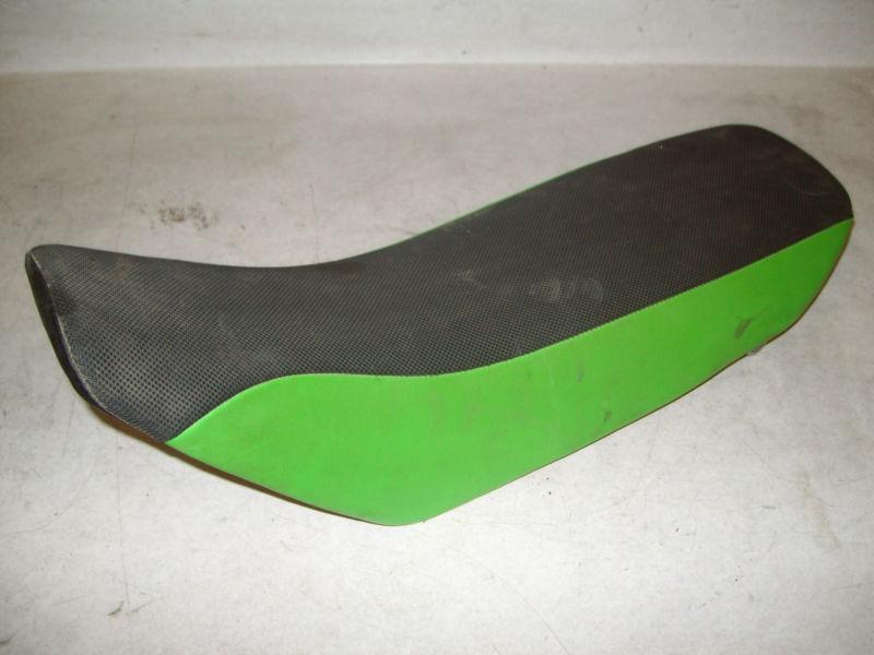 05 06 07 08 kawasaki klx110 klx drz 110 complete gripper seat green/black *good