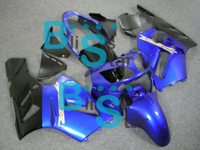 W4 blue black fairing kit with tank set fit for ninja zx12r zx-12r 2002-2006