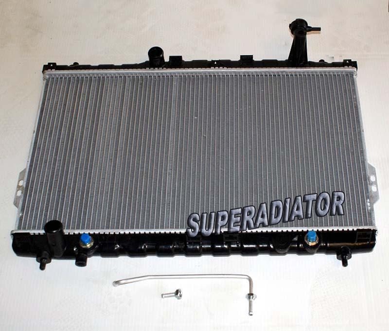 2001-2006 fit for santa fe replacement aluminum radiator 2.4l 2.7l at mt new