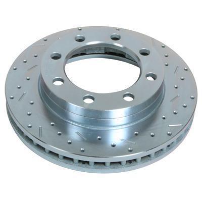 Ssbc big bite cross-drilled brake rotor 23432aa3r