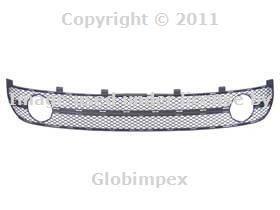 Vw beetle (01-06) front grille for cars w/ fog lightts oem + 1 year warranty