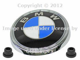 Bmw e83 (04-09) x3 rear hatch trunk emblem kit oem new+ 1 year warranty