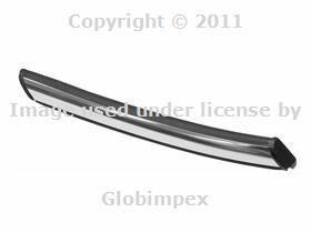 Bmw mini r55 r56 r57 chrome fender moulding right front genuine + warranty