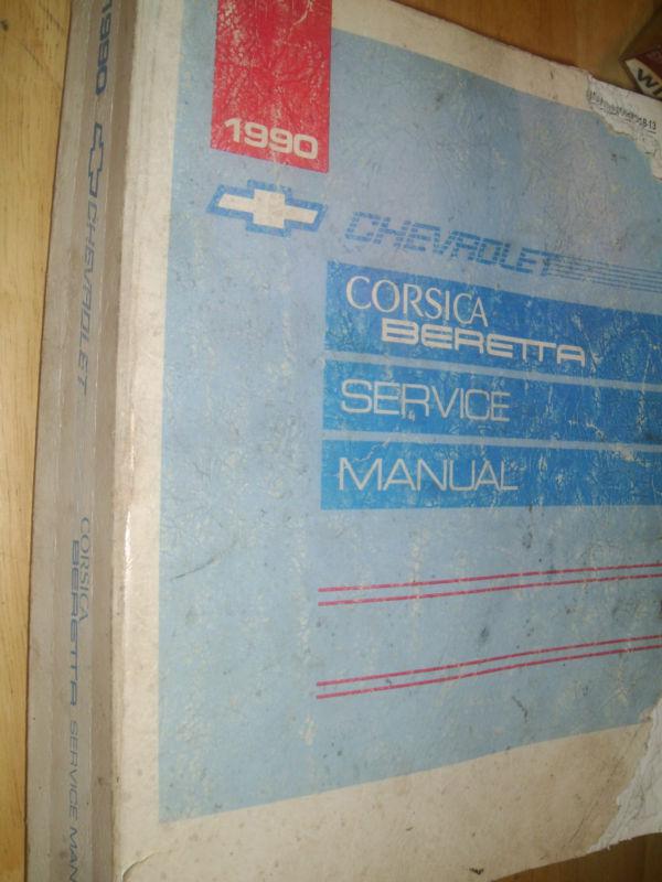 1990 chevrolet corsica / beretta / shop manual / shop book / original!!!