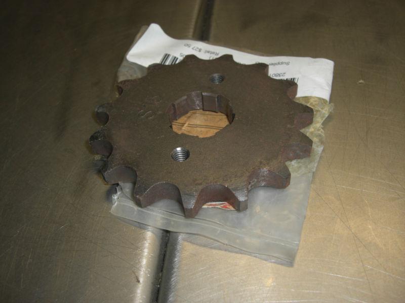 Honda sprocket (15t) part# 23801-346-000, brand new! free shipping! bx33-9