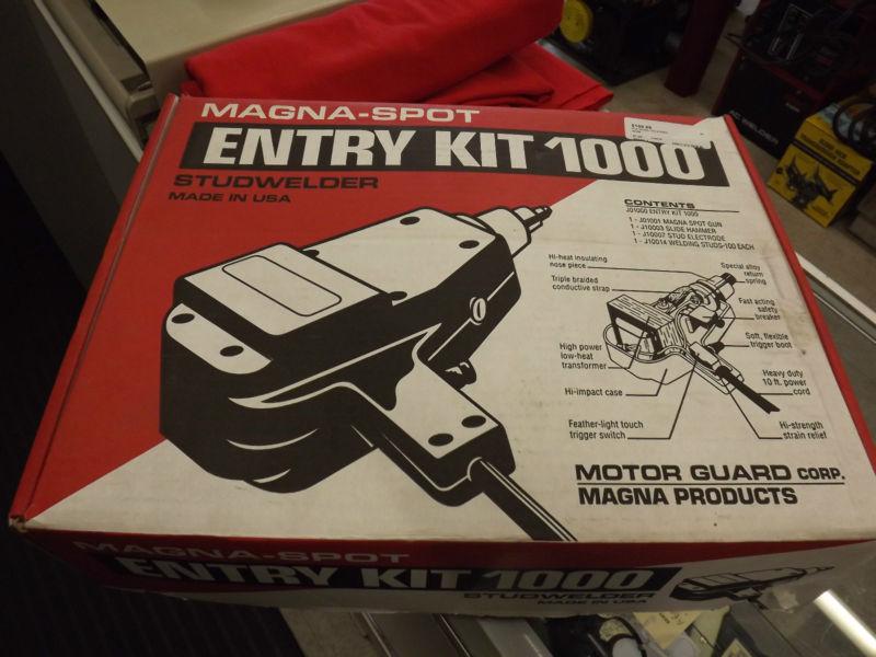 Magna-spot entry kit 1000 studwelder