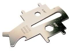 Sea dog line stainless steel universal deck plate key