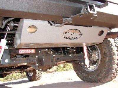 Jkmsp0709- m.o.r.e. muffler skid plate jeep wrangler jk 2007-2014