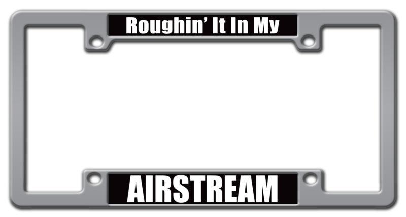 Airstream custom rv preferred license plate frame