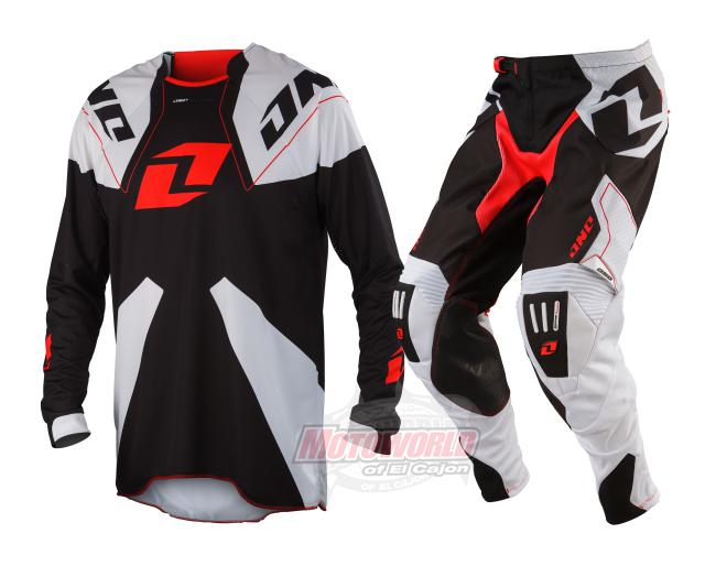 2014 one industries gamma black pant & jersey combo mx sx desert baja ride