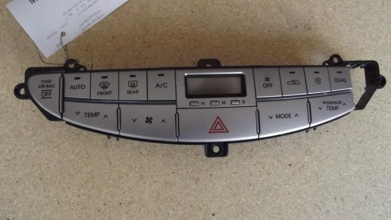 2009 hyundai genesis- ac heat air temp control  oem