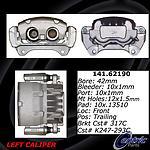 Centric parts 141.62190 front left rebuilt caliper with hardware