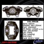 Centric parts 142.35028 front left rebuilt caliper with pad