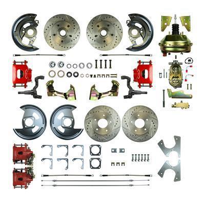 Right stuff detailing 4-wheel disc brake conversion power kit afxdc41cz