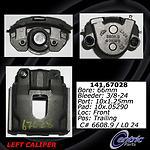 Centric parts 141.67028 front left rebuilt caliper with hardware