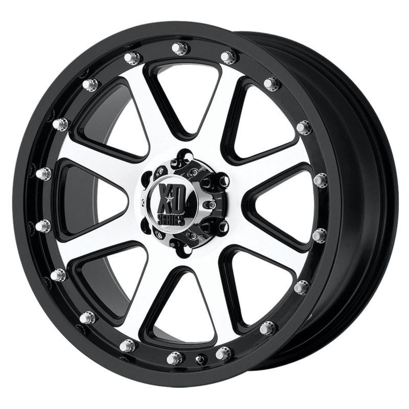 Kmc xd series xd79869080512n addict wheel 16" x 9" black 8x6.5