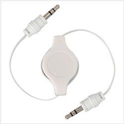 Retractable 3.5mm aux cable