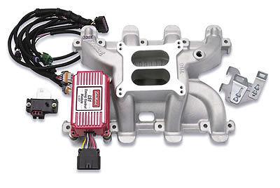 Edelbrock performer rpm ls1 intake manifold kit chevy ls v8 fits stock heads