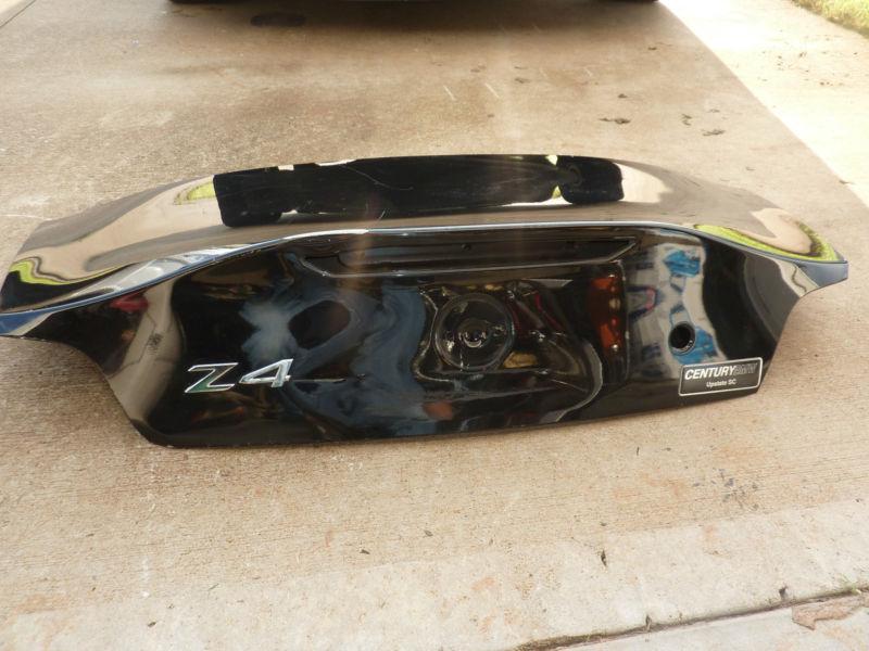 03 04 05 06 07 08 bmw z4 3.0l rear trunk lid tail gate lift oem