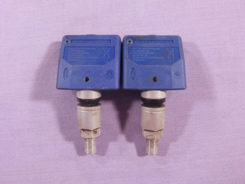 05-06 ford expedition set 2 tpms tire pressure sensors oem 5l7t-1a150-aa