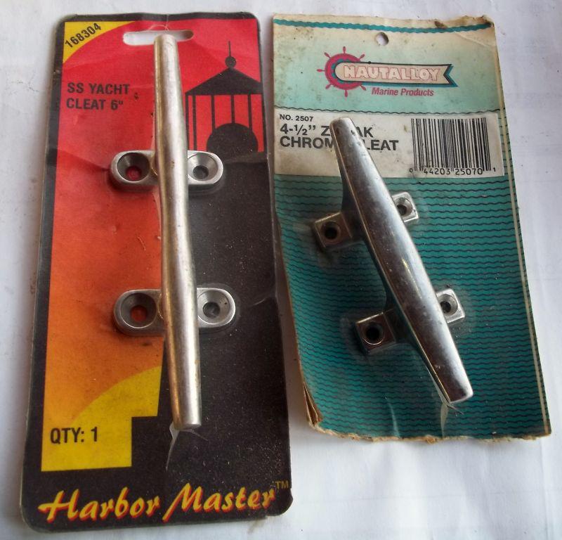 Harbor master and nautalloy dock cleats, brand new________1206/12