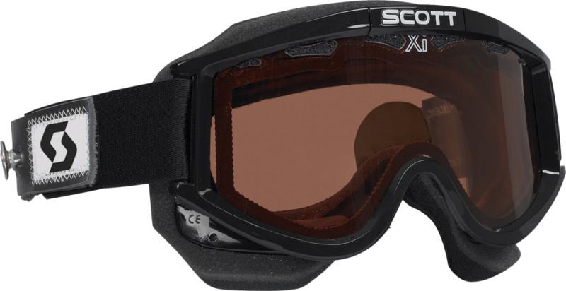 Scott usa 87 otg snowcross goggles with speed strap black/rose lens