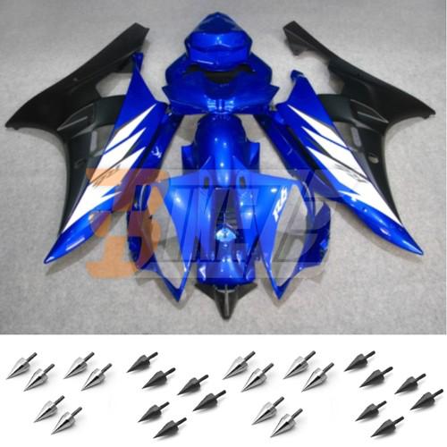 Free bolt kit! body fairing kit bodywork for yamaha yzf 600 r6 2006 2007 ag