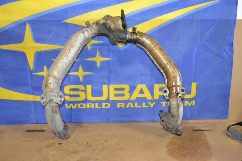 1998 subaru legacy exhaust manifold muffler factory oem used