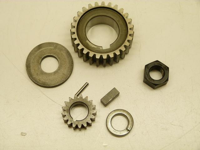 81 yamaha xs650 xs650h oil pump drive gear assemble parts,