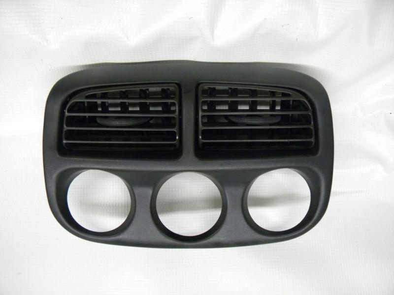 95 subaru outback impreza temperature control dash bezel dark gray charcoal nice