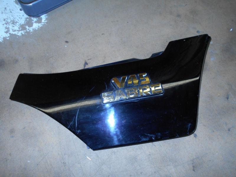 Honda vf750 vf750s sabre v45 750 right side cover panel frame plate 82 1982  83