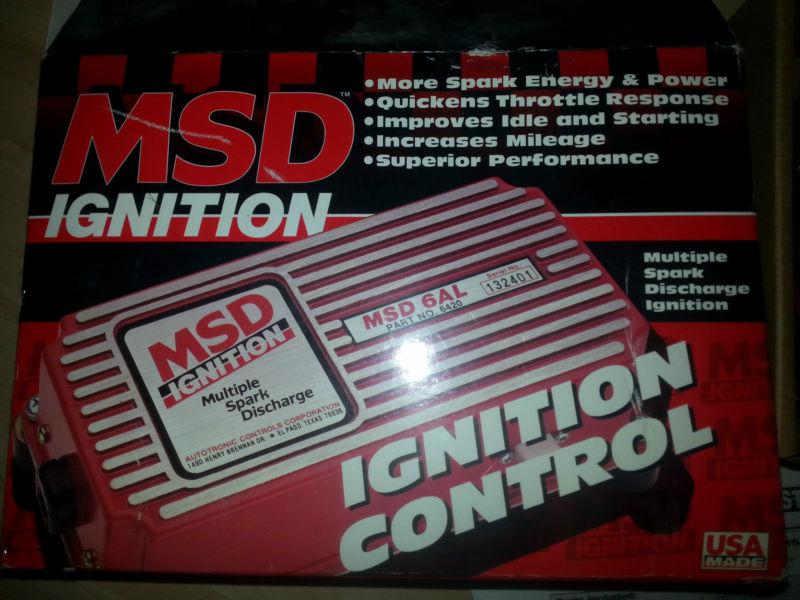 New oem msd ignition control module 6a 6200 multiple spark new racing drag 