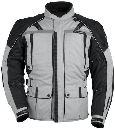 Tourmaster transition series-3 jacket waterproof, silver/black, 4xl/xxxxl