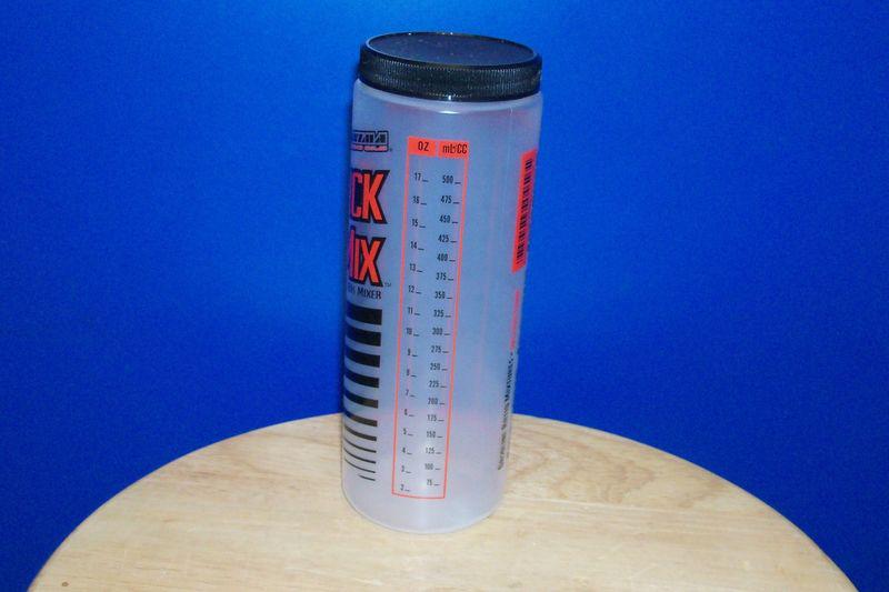 Maxima quick 2 mix 2-stroke oil measuring  jar with pre-set ratios