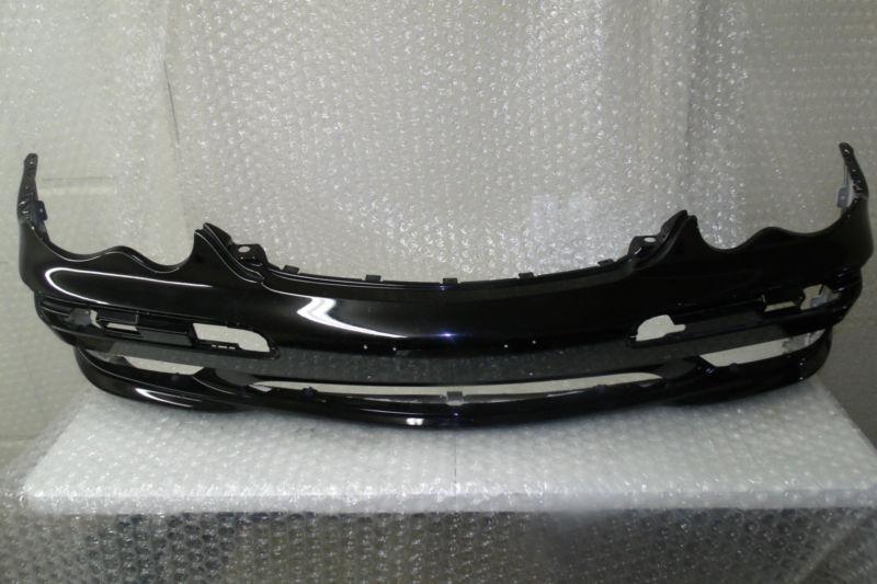 2006-2007 mercedes-benz oem c class c280 c350 w203 front bumper cover black