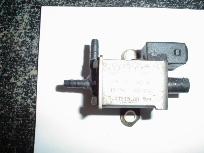  audi a4 passat vacuum switching valve solenoide 026 906 283 h