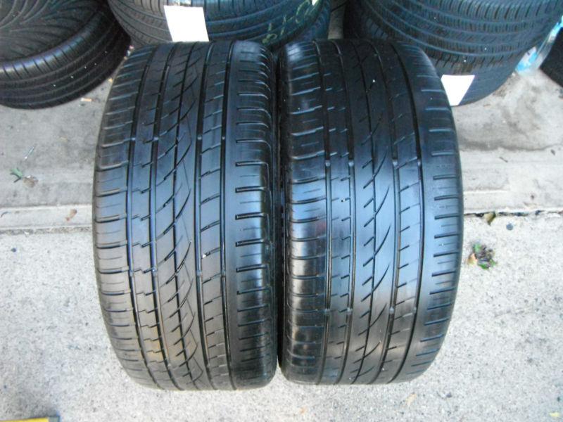 2 great 295 40 21 111w continental cross contact uhp m0 tires 4.5-6.5/32