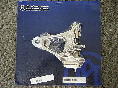 Performance machine 1285-0076-ch,  rear caliper 00-05 fxst, 00-07 flst  ds324132